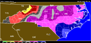 Cover photo for NC Update: Tonight's Forecast and Tomorrow Night as Well (4:30pm, Tuesday, March 13, 2018)