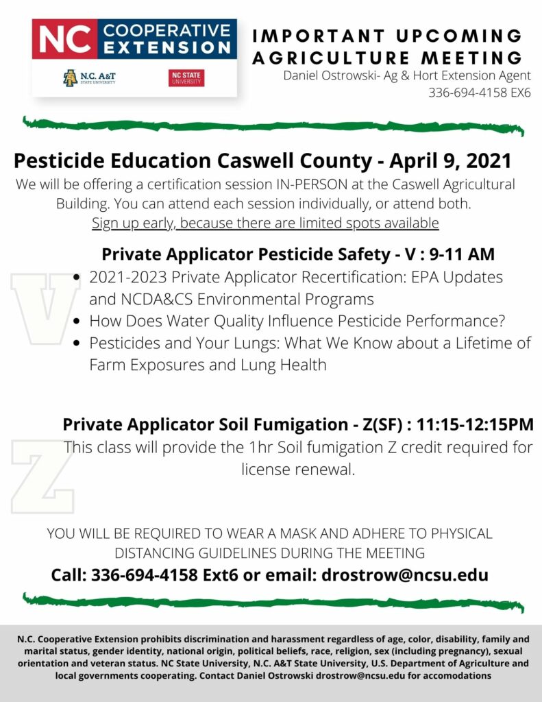 pesticide education