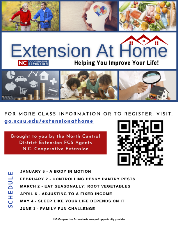 Extension At Home Flyer 