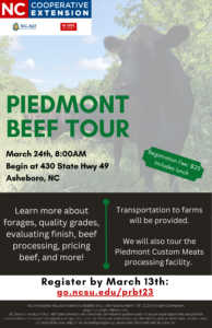 Cover photo for March 24th, 2023 Piedmont Beef Tour