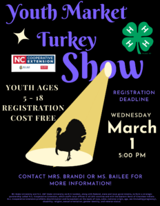 Cover photo for Youth Market Turkey Show